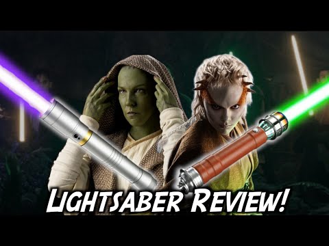 New Acolyte Neopixel Lightsabers! Jecki Lon and Master Vernestra! (Artsabers)