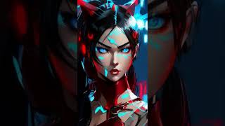 Cyber Girl #futuristic #girl #cyber #digital