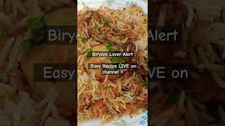Quick & Flavorful Biryani Recipe! #Shorts #TimeSaver