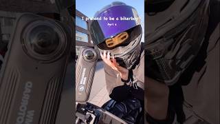 Girl as bikerboy part4 #motovlog #biker #funny #motorcycle #bikelife