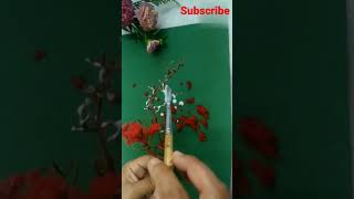 grape stem diy😱#home decor#best out of waste#viralshorts #youtubeshorts #shorts