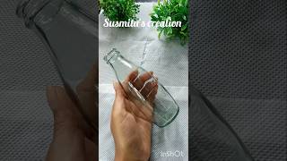 wait for final result 😱😱😱 #diy #bottleart #shorts #shortvideo