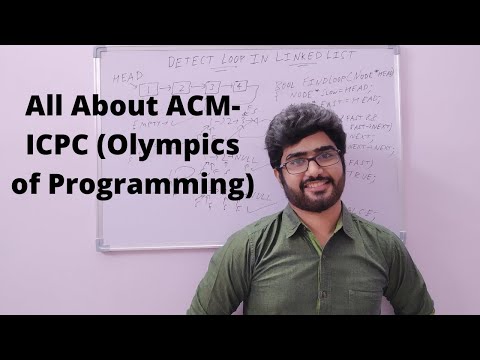 Everything about ACM-ICPC (Olympics of programming)