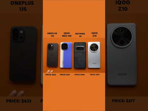 Which Phone DOMINATES BGMI? OnePlus 13S vs iQOO Neo 10R vs Nothing 3A vs iQOO Z10 – FPS Test! 😱⚡