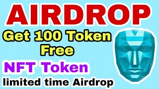 New airdrop 😍 claim your 100 tokens free #cryptoairdrop #freetokenontrustwallet #nft #nfttoken