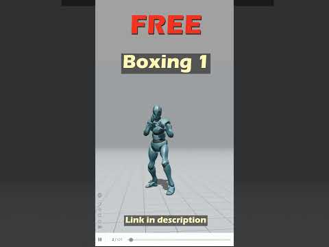 Boxing 1. Free Mixamo animation for Daz Studio's Genesis 9. #dazstudio #mixamo
