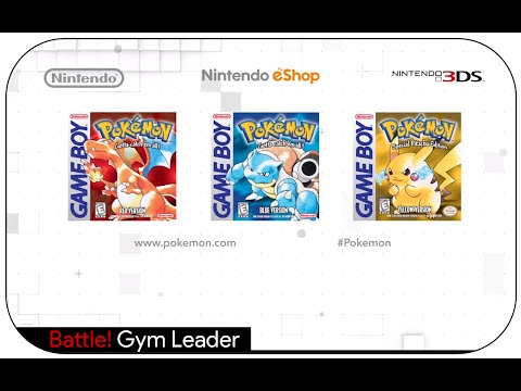 Pokémon: Red, Blue & Yellow 3DS - Battle! Gym Leader Rearranged