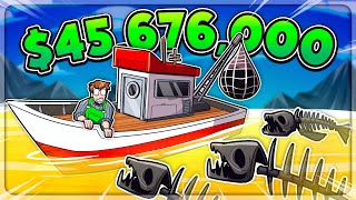 I made $45,676,000 catching RARE fish