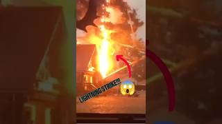 LIGHTNING STRIKE You Have to See to Believe⚡ #shorts #viralshorts #lightningstrike