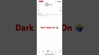 How to tune on Facebook Dark Mode On? #ytshorts  #facebooktips #shorts video #shorts #facebook