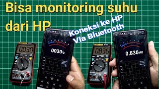 How to make a bluetooth connection from Aneng AN9002 to Android phone for measurement dat reading.