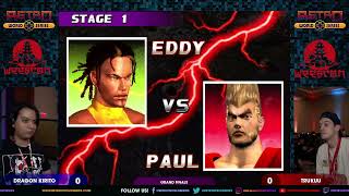 Dragon Kirito vs TruKuu (Grand Finals) - Tekken 3 (PS2) - Weebcon 2024