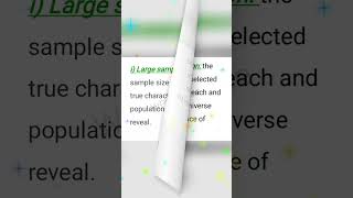 principles of sampling #bbaclasses #statistics #economic #shorts