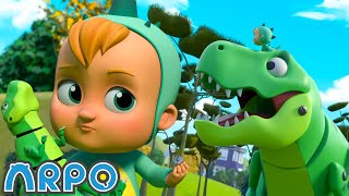 ARPO The Robot 🤖 Dino Toy Comes To Life 🦖 Season 6 Compilation | Funny Robot Cartoons for Kids!