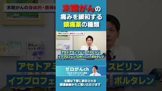 末期がんの痛みを緩和する鎮痛薬の種類 #末期がん #緩和ケア #がん専門医
