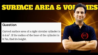 Curved surface area of a right circular cylinder is 4.4 m^2. If the radius of the base of the cylin