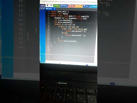 How to create hellow rectangle patterns input by user in java programming #javacode #javapattern