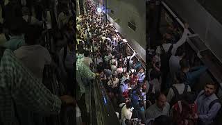 Delhi Metro Crowd #shorts