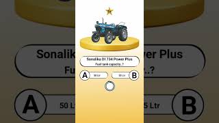 Sonalika DI 734 Power Plus fuel tank capacity..?#technnu