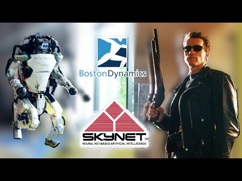 When T-800 has to come back to care of Atlas - Boston Dynamics Parkour fails mashup doom music