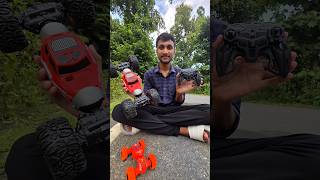 Red Rc Stunt Car Off Road Rock Crawler Wala Unboxing🔥 #shorts #shortsfeed #unboxing #stunt #car