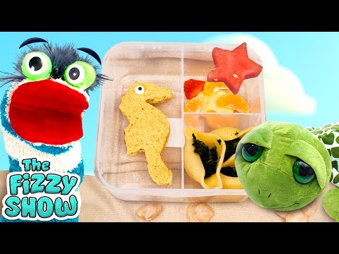 Fizzy & The Turtle Pack An Under The Sea Themed Lunch Box 🐢🌊 | Fun Videos For Kids