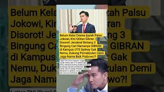 Jenderal Bintang 3 Bingung Cari Namanya GIBRAN di Kampus UTS Sydney Gak Nemu, #shorts #viralvideo