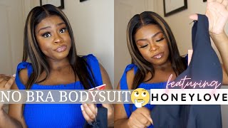 How To Wear A Bodysuit With NO Bra | Shapewear Hacks | Honeylove Liftwear Tank Bodysuit