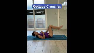 Yoga block oblique crunches #fitforretirement #fitover55 #yogainspiration #obliques