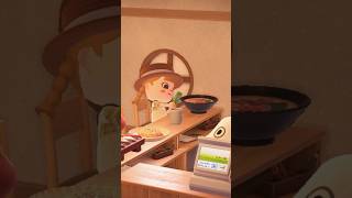 夕食を食べに🍚#あつ森 #あつまれどうぶつの森 #animalcrossing #animalcrossingnewhorizons #acnh