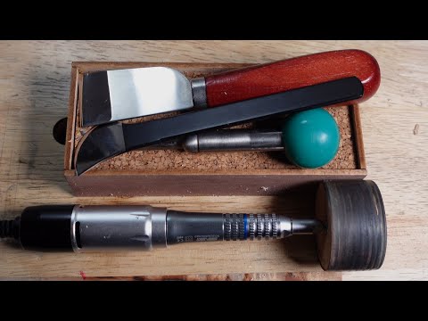 easiest and fastest way to sharpen leather, jewelry and woodworking tools.