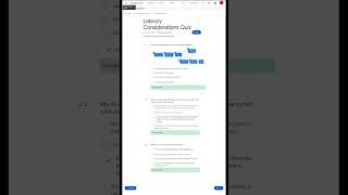 Latency Considerations Quiz answer || Advanced Webhook Concepts #quiz #qwicklab #gcp #shorts #bts