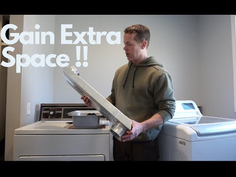 Install a Dryer Vent in a Tight Space /  Dryer Vent Options That Won't Burn Your House Down