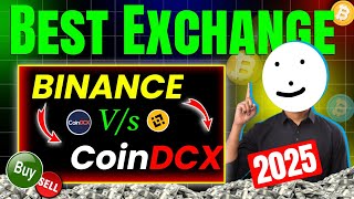 binance vs coindcx | best crypto app for india | best crypto exchange in india | coindcx vs binance