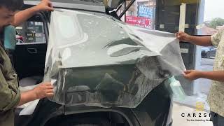 Jeep Compass Protected With ￼Aegis Spx Pint Protection Film.💚￼