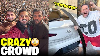 Thokar Meetup Gone Crazy😱Shazi ki Gari tabah ho gai😭