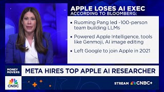 Meta poaches top Apple AI researcher