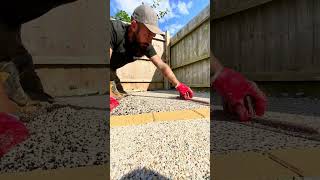 Resin Bound Trowelling ASMR