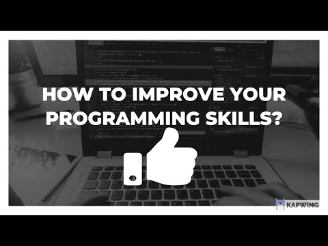 Improve your programming skills