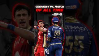 #Ep-8 Greatest IPL Matches of All Time | RCB vs MI 2014
