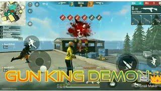 |Gun King Mode new gameplay||Sorry for late video||#freefire#bestplayers#headshot#gunking#mp5