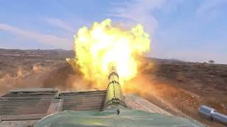 中国坦克战车射击训练Chinese Tank Shooting Training