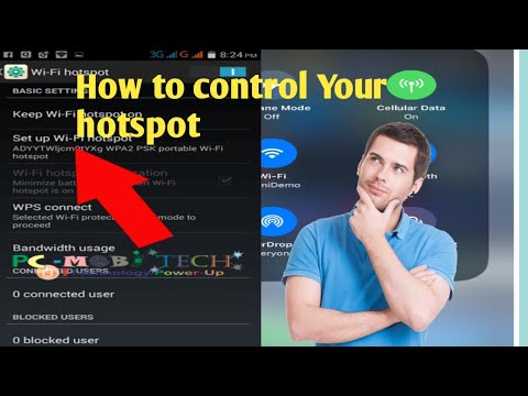 How to control hotspot users /hotspot ko kaise control karay👍