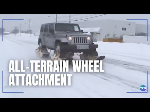 All-terrain wheel attachment