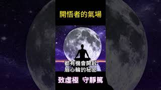 【開悟者的氣場】汲取能量之道 - 致虛極 守靜篤 #靈性成長 #覺醒 #開悟