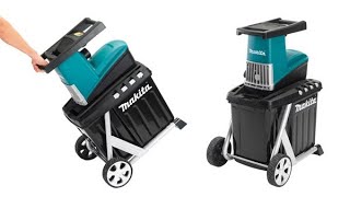 ✅ Makita UD2500 - відмінний садовий подрібнювач гілок діаметром до 45 мм з баком 67 л, на колесах