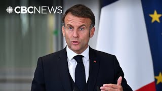 France will recognize a Palestinian state, Macron says
