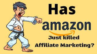 AMAZON cut affiliate rates - AMAZON AFFILIATE COMMISSIONS reduced - Why and what can you do?