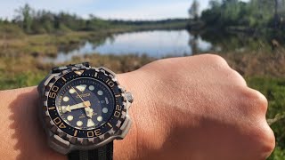 Watch Review ⌚️ Citizen Promaster Titanium Diver Eco Drive BN0220 16E