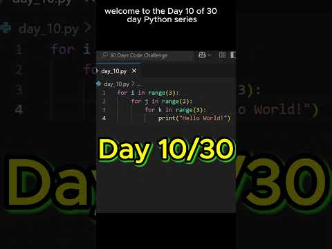 30 Days of Python: Master Coding One Minute at a Time!